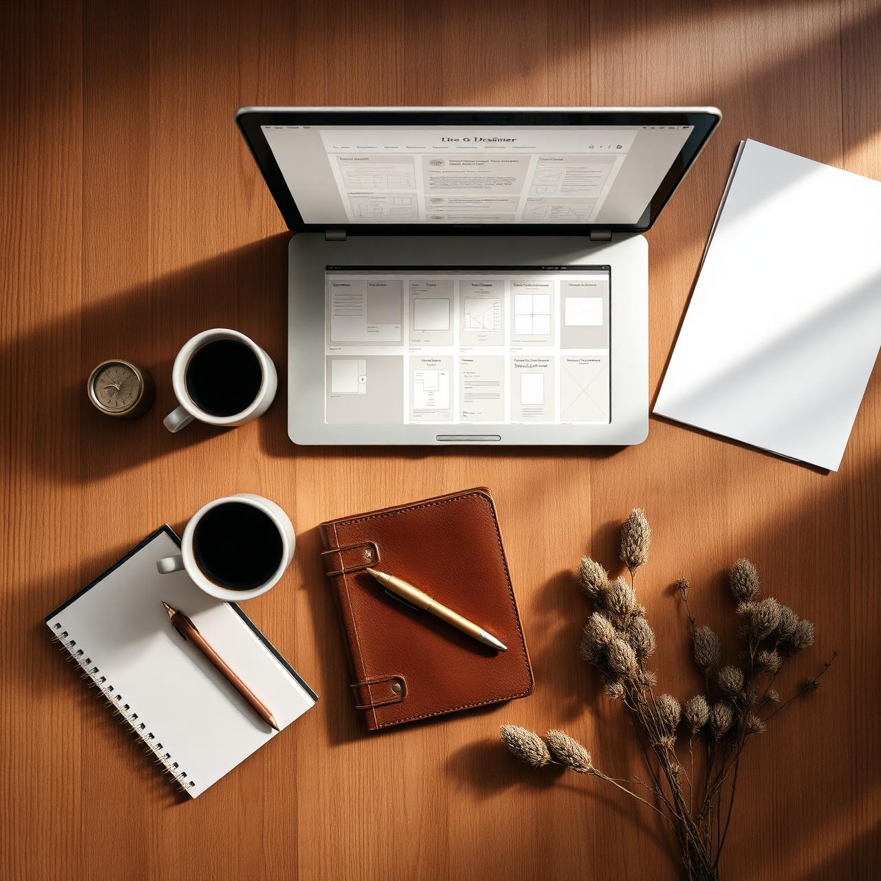 A studio identity for a desert ceramicist